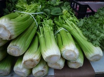 Celery- Improves the digestive system