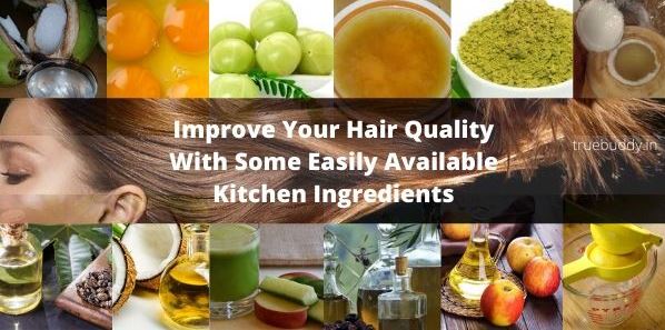 Kitchen Ingredients Home Remedies for Hair Growth and Thickness
