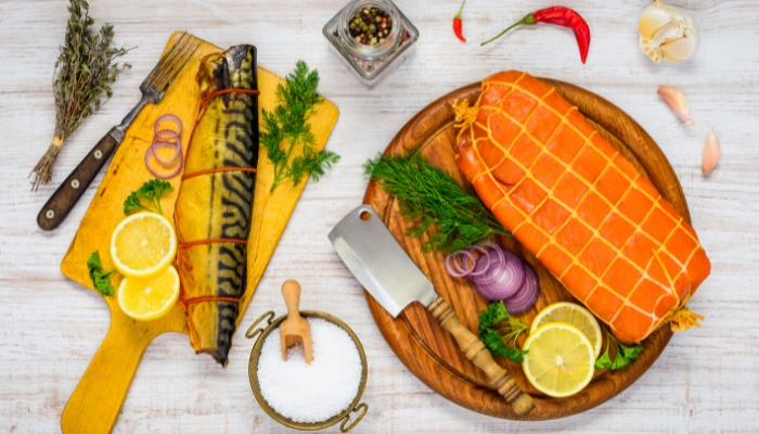 Salmon and Mackerel for anxiety treatment