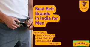 Best belt brands in India for men