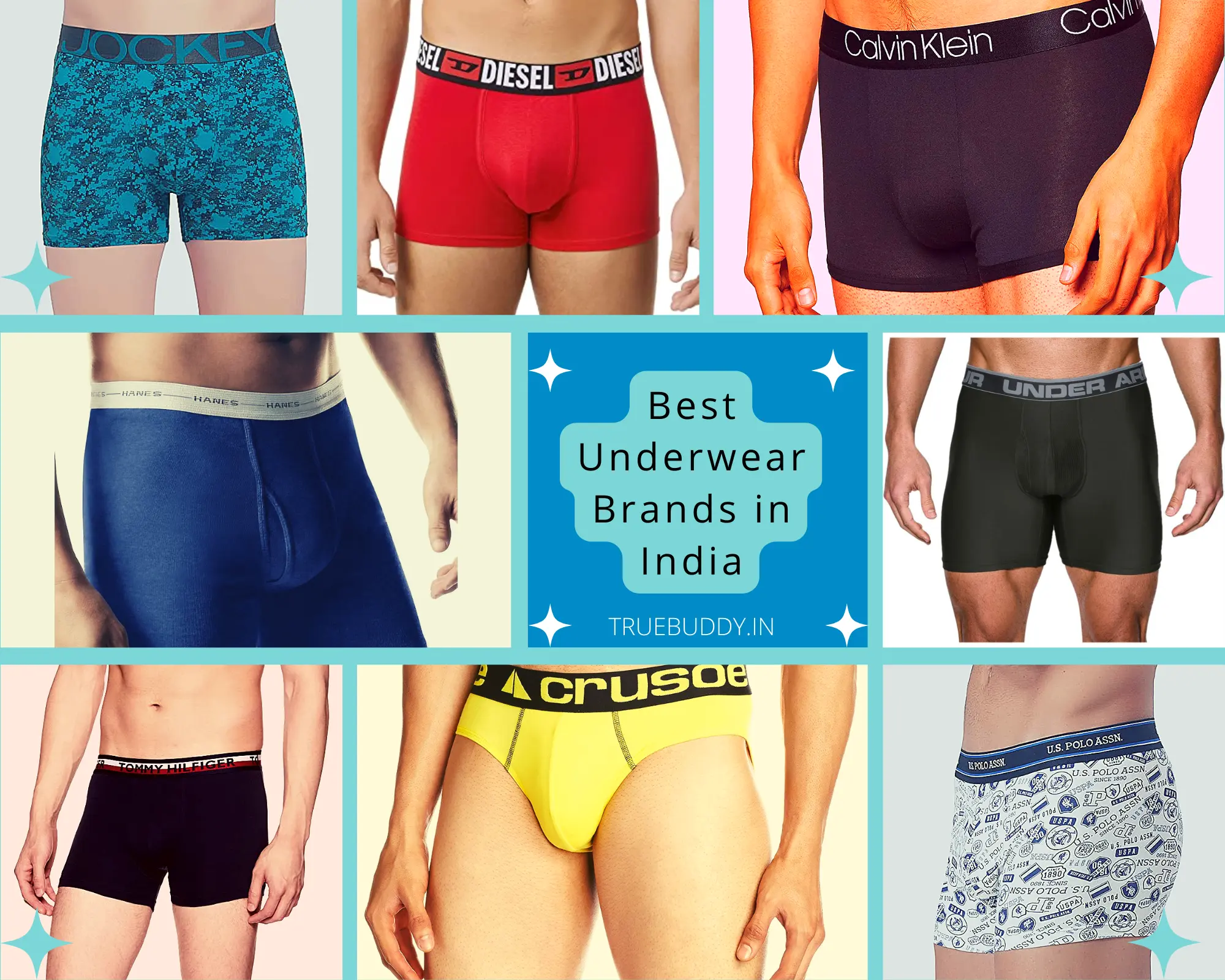 Top 10 Best Underwear Brands for Men in India