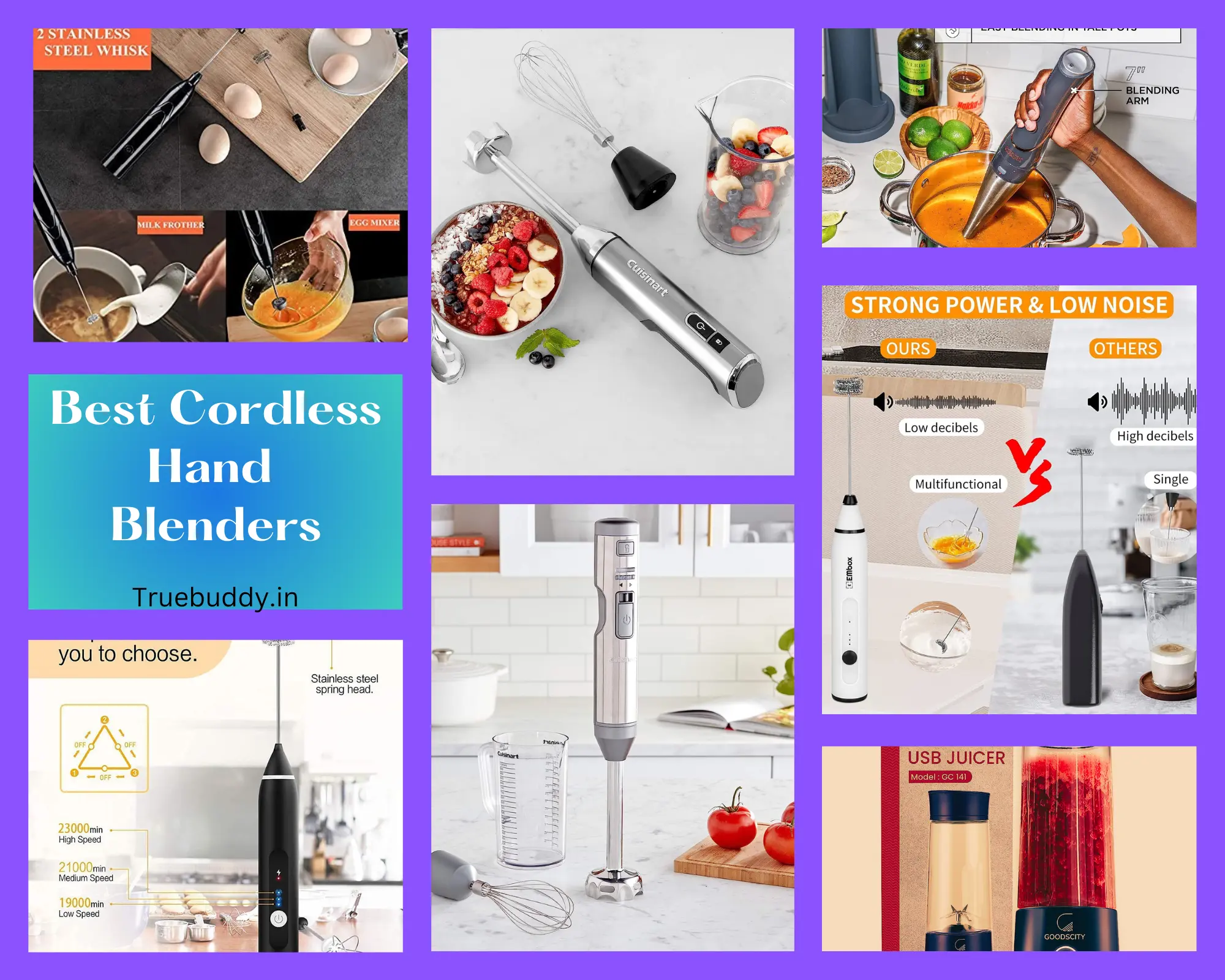 Best Cordless Handheld Blenders