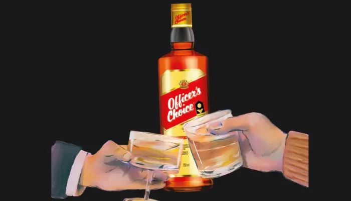 Officers Choice Brandy