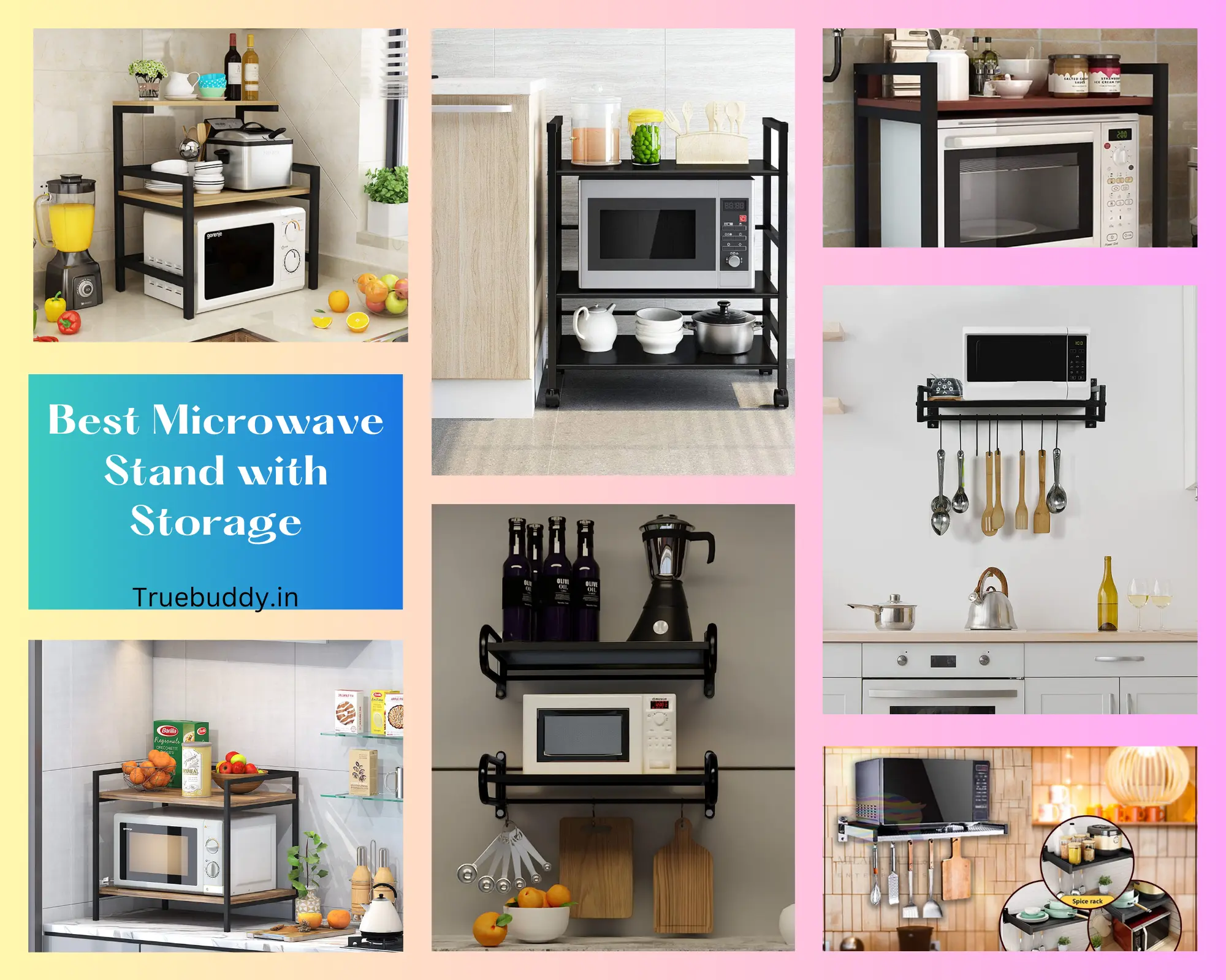 Best microwave stands for kitchen