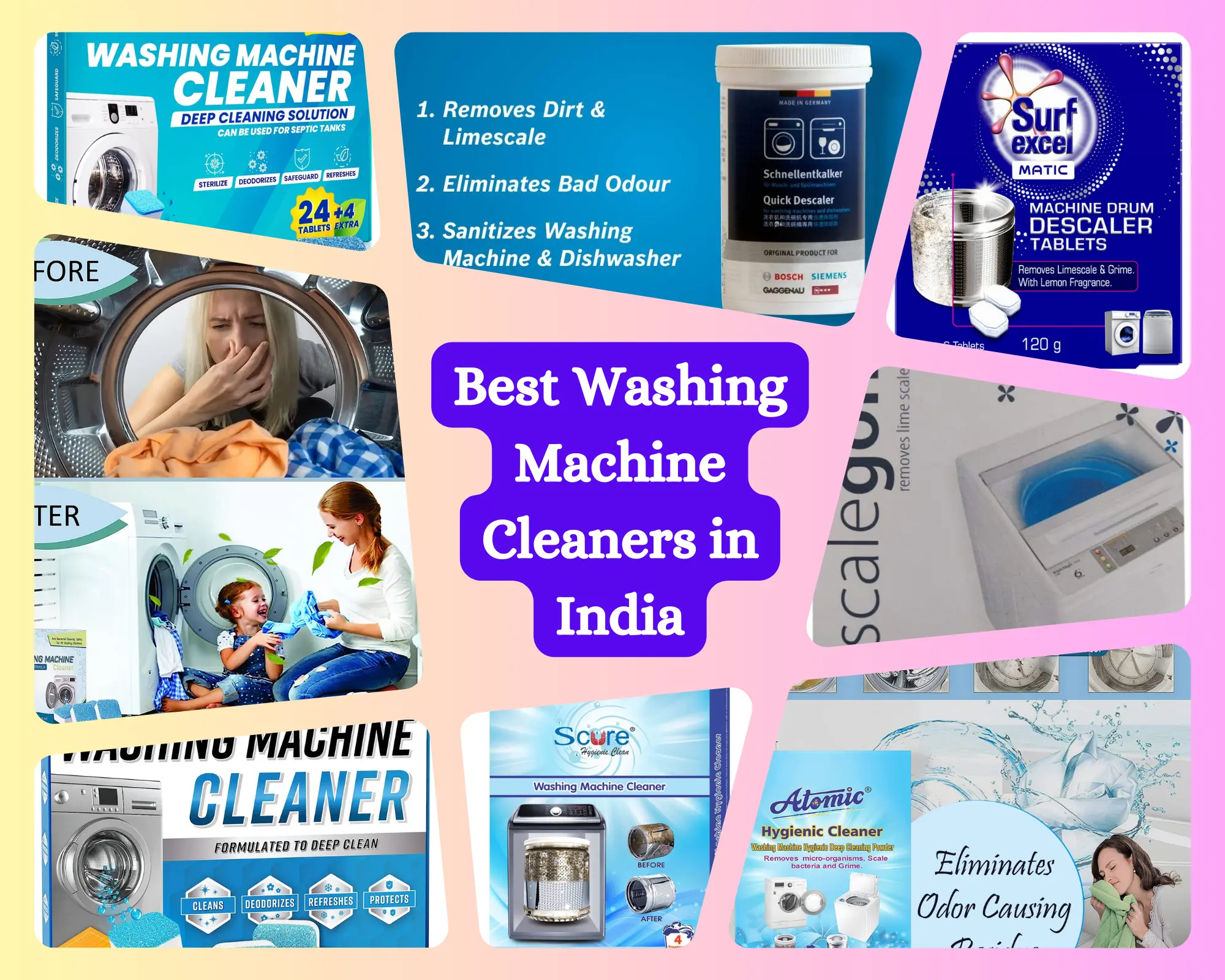 Best Washing Machine Cleaners in India